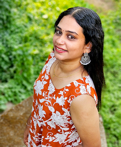 Orange Floral Dress - Image 2